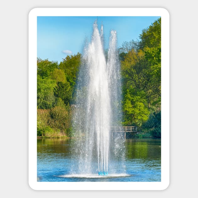 Sparkling Fountain Sticker by BonniePhantasm